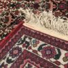 Handgeknoopt Perzisch Abadeh Parmis Tapijt (Tribaal Geometrisch Patroon) - Rode Wol