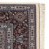 Handgeknoopt Perzisch Birjand Riz Mahi Tapijt (Mahi / Herati Patroon) - Grijze Wol