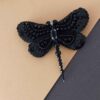 Handgemaakte Damesbroche met Kralen – Libelmodel