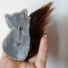 Handgemaakte Damesbroche met Kralen – Vosmodel