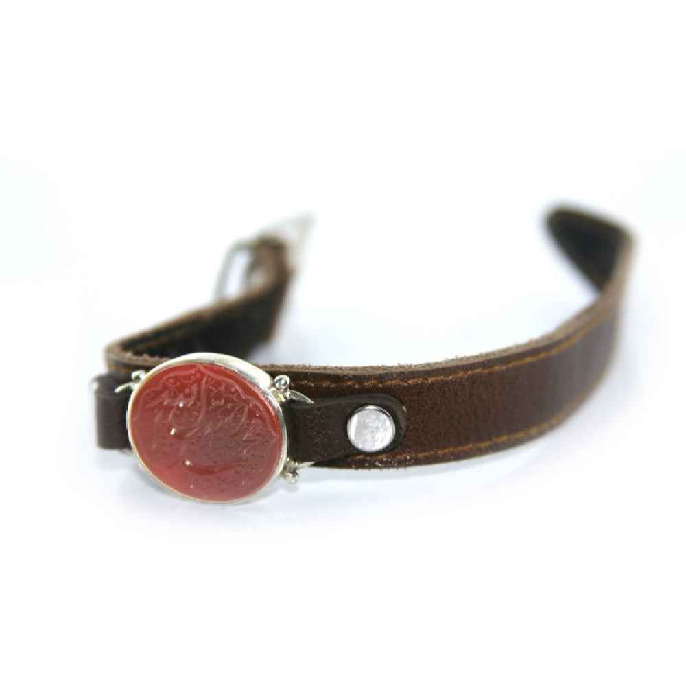 Islamitische Leren Armband Model Profeet Mohammed