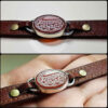 Islamitische Leren Armband met Gesp Model Mesbah