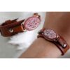 Islamitische Leren Armband met Gesp en Agaat