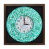 Islamitische Wandklok Ya Aba Abdillah – Blauw
