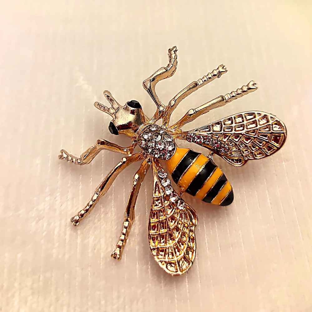 Metalen Broche Speld – Goudkleurig Bij Ontwerp