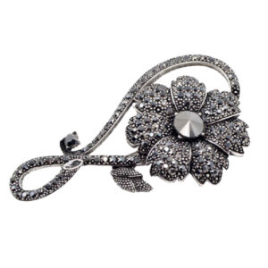 Bloemen Broche Speld – Metalen Golbaran Model