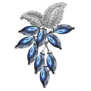 Bloemen Broche Speld – Metalen Joyan Stijl