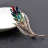 Bloemen Broche Speld – Metalen Zivar Ontwerp