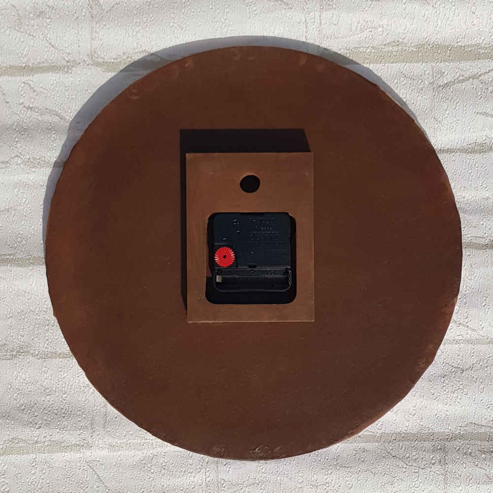 Handgemaakt Hars Wandklok – Abstracte Stijl Hoora