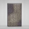 Perzisch Fluwelen Verticale Jaloezie Gordijn – Abstract Khatati Print
