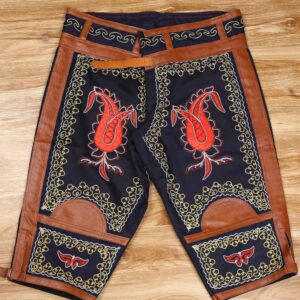 Perzische Zoorkhaneh Sportieve 3/4 Broek Model Leer