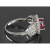 Robijn Verlovingsring Zilver – Bliss Kiana Khatoon