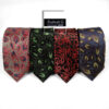 Heren Stropdas-, Zakdoek- & Manchetknopen Set – Luxe Alma