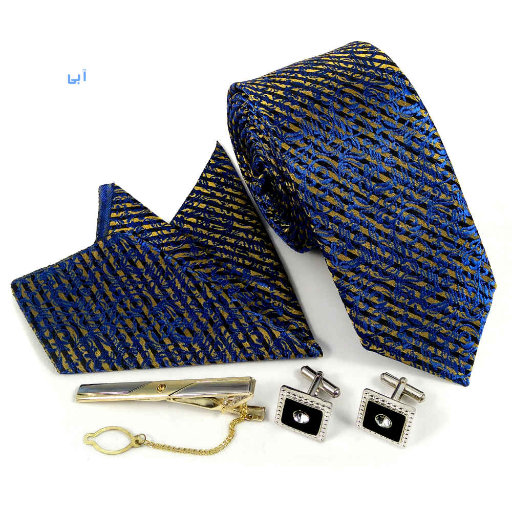 Heren Stropdas-, Zakdoek- & Manchetknopen Set – Luxe Zhina
