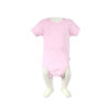 Roze Katoenen Baby Rompertje