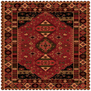 Fluwelen Tafellaken Perzische Elegant Inspiratie Design Farsh