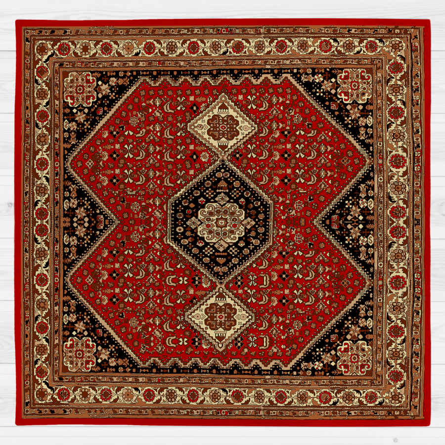 Fluwelen Tafellaken Perzische Elegant Inspiratie Design Panah