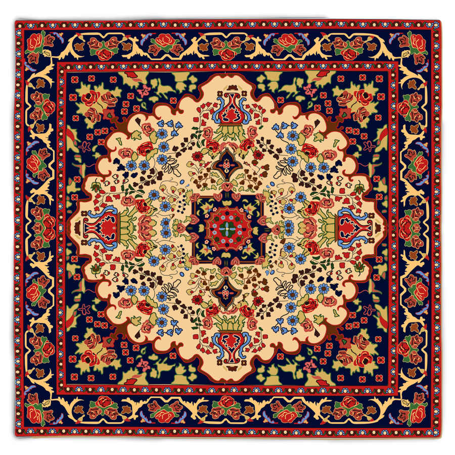 Fluwelen Tafellaken Perzische Elegant Inspiratie Design Vala