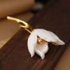 Bloemen Broche Speld – Stalen Laleh Model