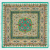 Fluwelen Tafellaken Perzische Elegant Inspiratie Design Turkoois