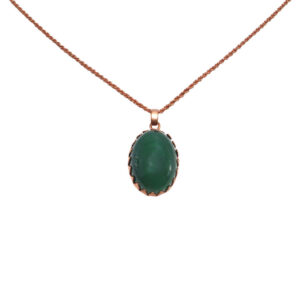 Koperen Ketting voor Vrouwen – Klassieke Stijl met Agaat