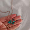 Koperen Ketting voor Vrouwen – Artistiek Hart