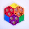Zeshoek Houten Hersenpuzzel – Uitdagend Geometrisch Speelgoed