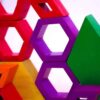 Zeshoek Houten Hersenpuzzel – Uitdagend Geometrisch Speelgoed