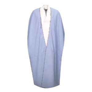 Heren Bisht Mantel – Shantung Stof met Islamitisch Arabisch Design, Mishlah