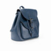 Blauwe Leren Dames Rugzak – Model Gelareh