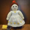 Amigurumi handgemaakte gehaakte pop bruid