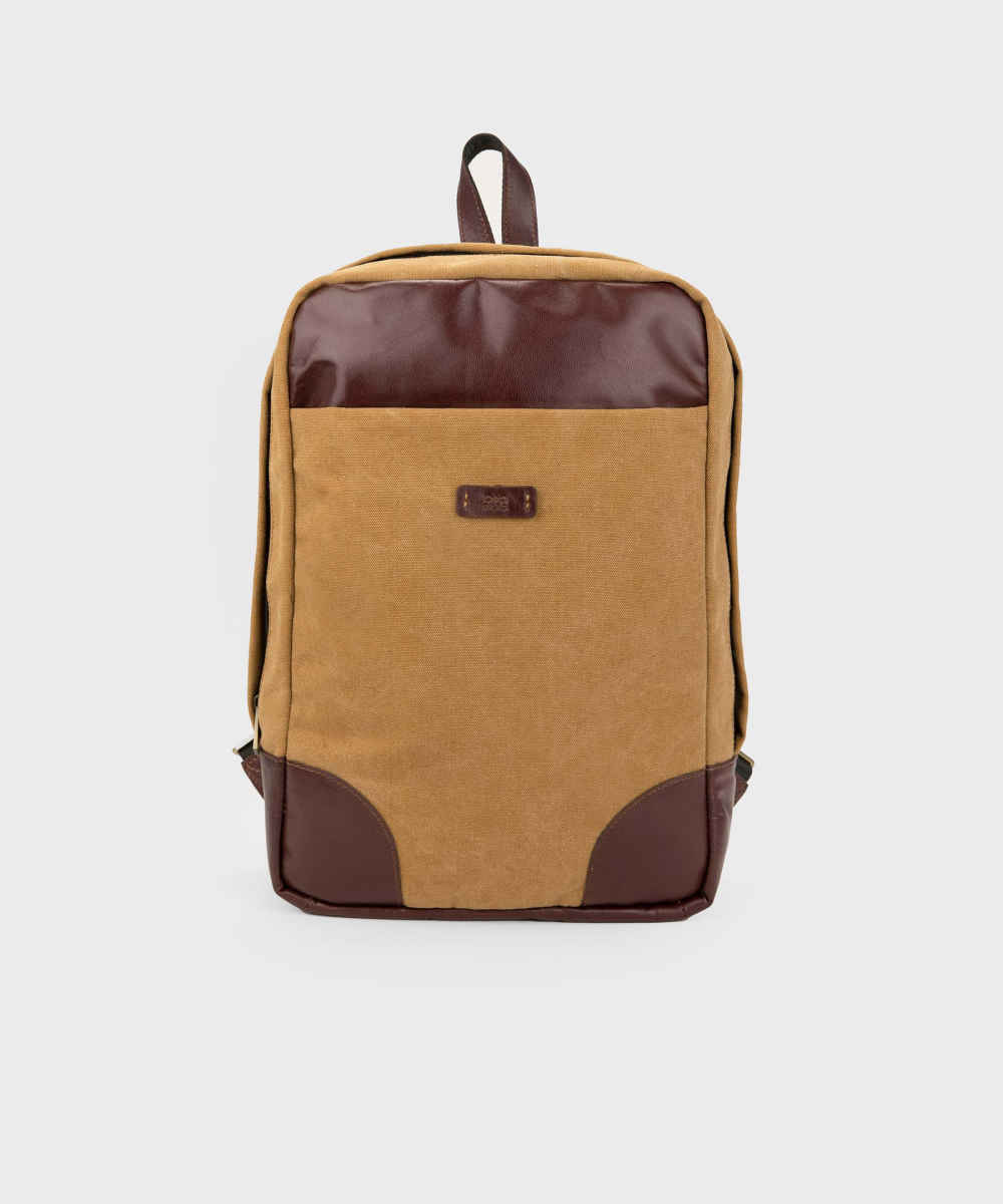 Bruine Canvas Dames Rugzak – Model Saad