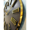 Moderne 3-Delige Wandklok Set – Carolyn (Goud)