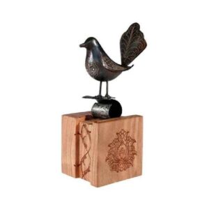 Fantasy Beeldje – Hakaki Zwarte Perzische Vogel