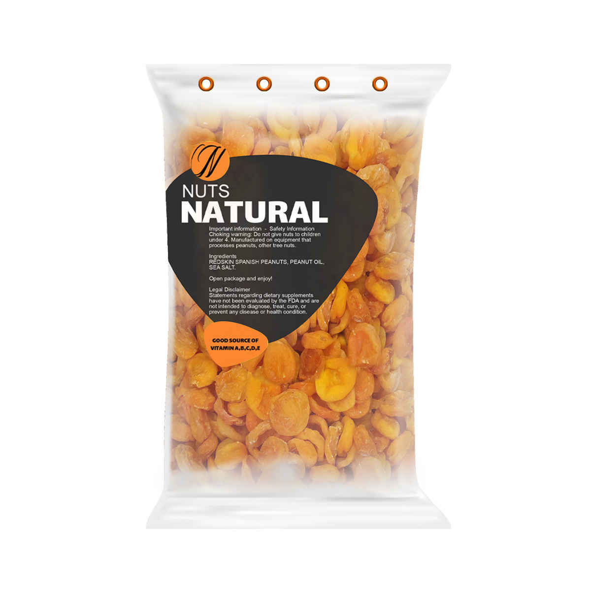 Iraanse Gedroogde Abrikozen Schijfjes – 500 gram