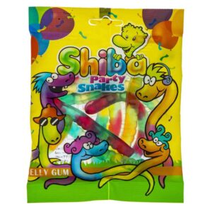 Halal Gummy Candy – Zachte Party Snakes Gummies – Shiba (30 stuks)