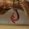 Gesneden Houten Hanger met Resin Handgemaakt Artistiek Gholab