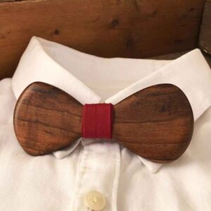 Handgemaakte Houten Strik – Elegant Payam Model