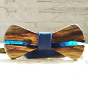 Handgemaakte Houten Strik – Elegant Shamim Model