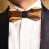 Handgemaakte Houten Strik – Elegant Voria Model