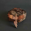 Houten Ketting Handgemaakt met Artistieke Stijl Feniks