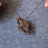 Houten Ketting Handgemaakt met Artistieke Stijl Saturnus