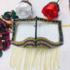 Handgemaakt Rhinestone Battoulah Masker – Asenat Model