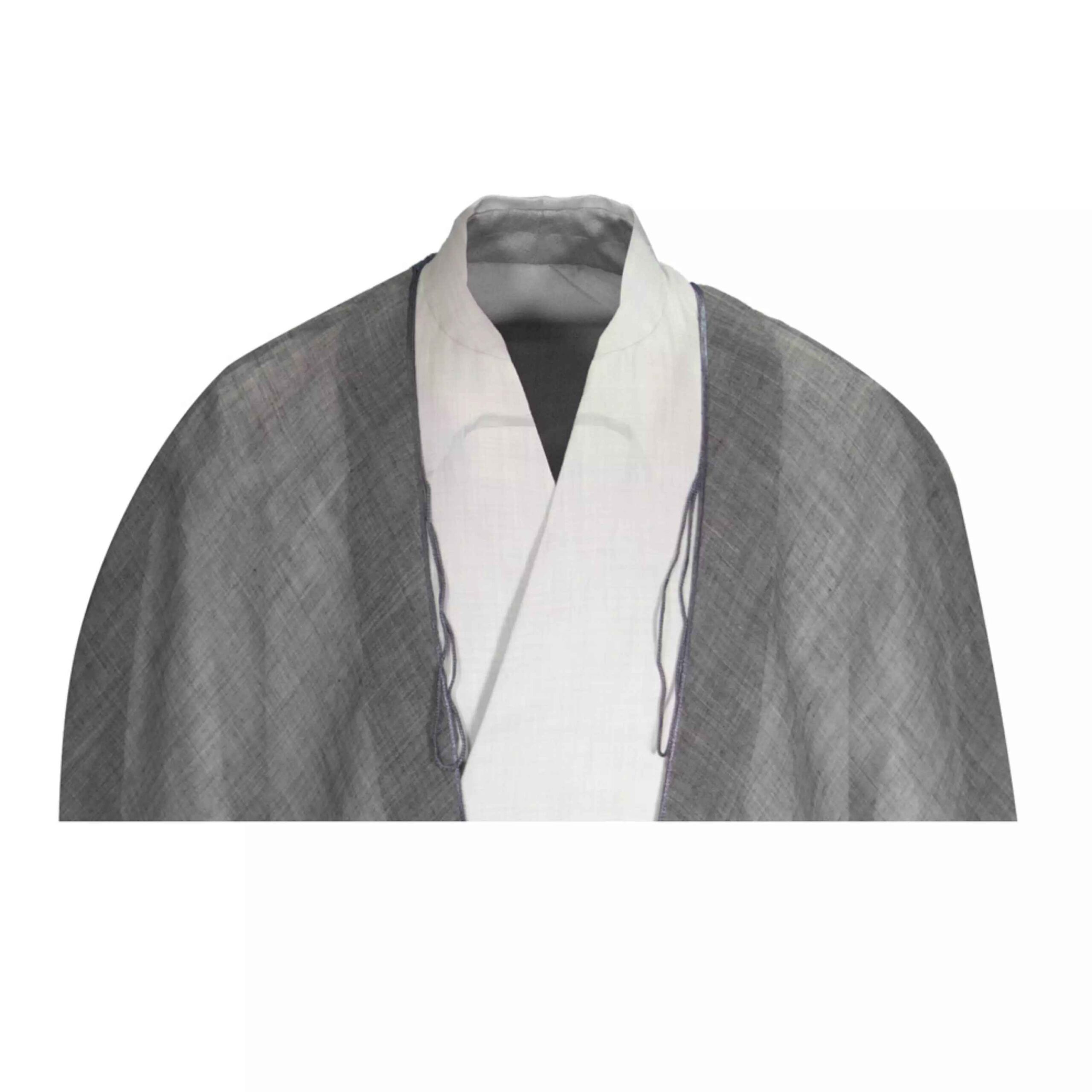 Heren Merino Zomer Bisht Mantel – Grijze Kleur – Islamitisch Arabisch Design