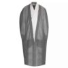 Heren Merino Zomer Bisht Mantel – Grijze Kleur – Islamitisch Arabisch Design
