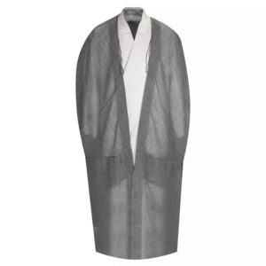Heren Merino Zomer Bisht Mantel – Grijze Kleur – Islamitisch Arabisch Design