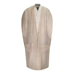 Heren Merino Zomer Bisht Mantel – Ivoor Kleur – Islamitisch Arabische Stijl