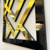 Moderne 3-Delige Wandklok Set – Kian (Goud)