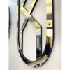 Moderne 3-Delige Wandklok Set – Helios (Zilver)