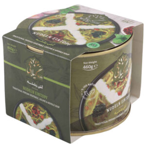 Aush Reshteh – Perzische Noodlesoep met Kruiden & Bonen, In Blik